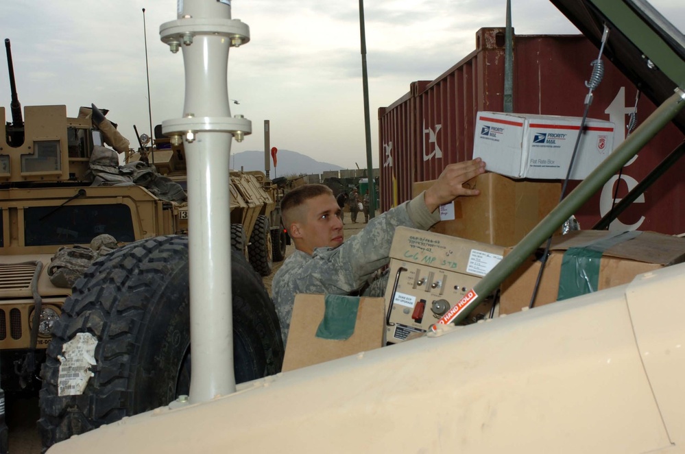 Christmas Brings Tons of Mail to TF Bayonet