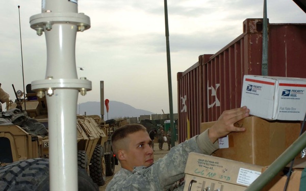 Christmas Brings Tons of Mail to TF Bayonet