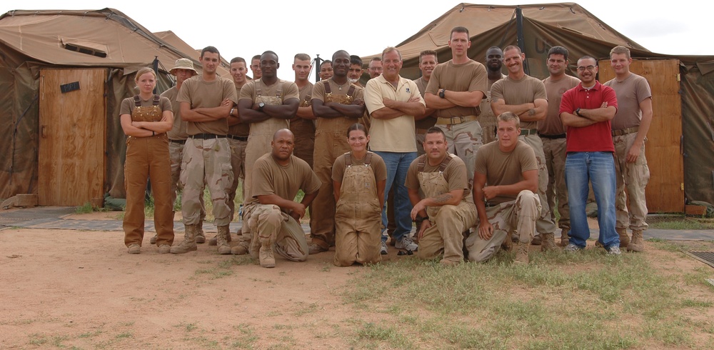 CJTF-HOA Senior Leadership Visit Downrange Troops for the Holidays