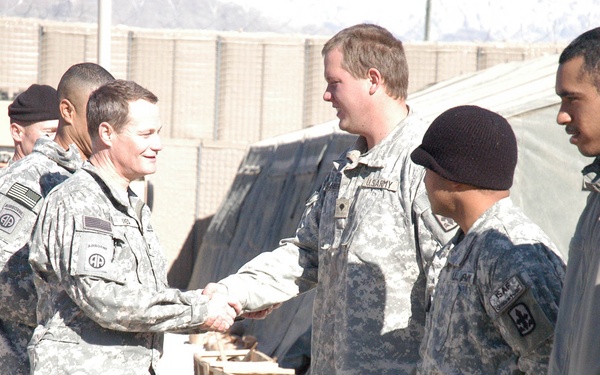 Christmas celebrated throughout battlefield