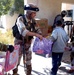 Iraqi Army, U.S. Troops Deliver Backpacks to School Children