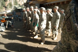 Spreading cheer: All American Chorus, Band tour Kunar Christmas Day