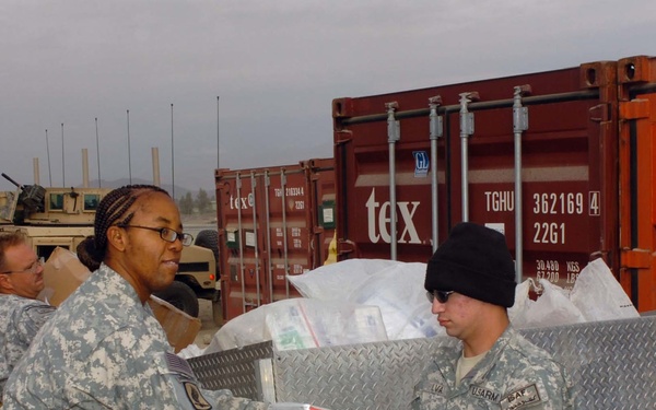 Christmas Brings Tons of Mail to TF Bayonet