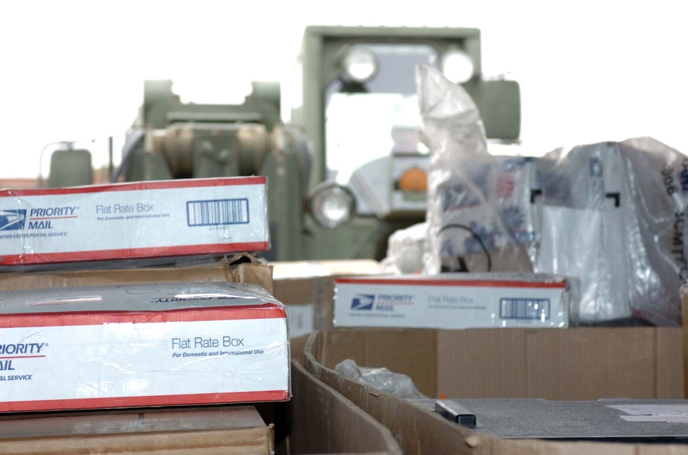 Christmas Brings Tons of Mail to TF Bayonet