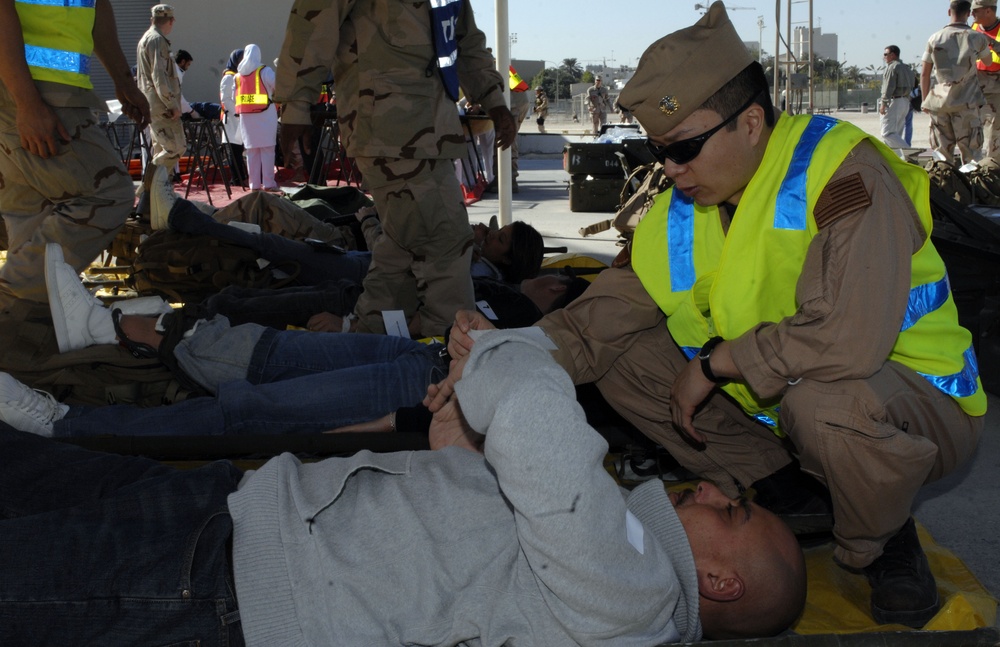 U.S. Navy, Bahrain Completes Crisis Response Exercise