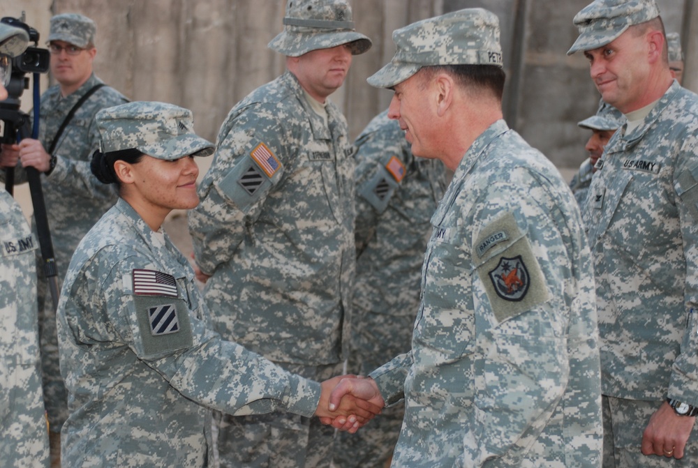 MNF-I Commander visits Kalsu