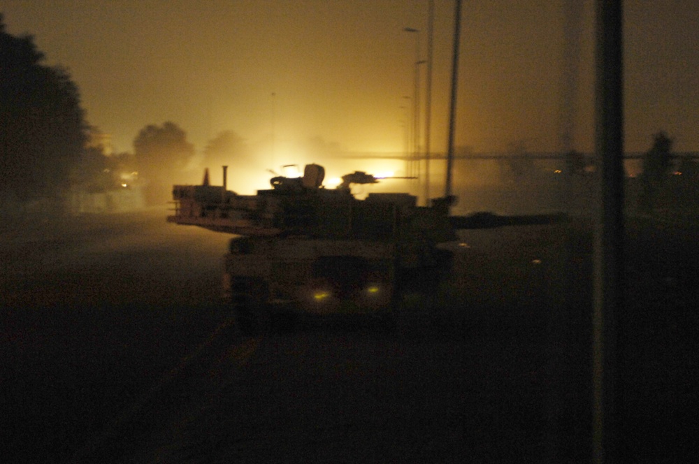 Tank Urban Survivability Kit Helps Soldiers Patrol Main Supply Routes