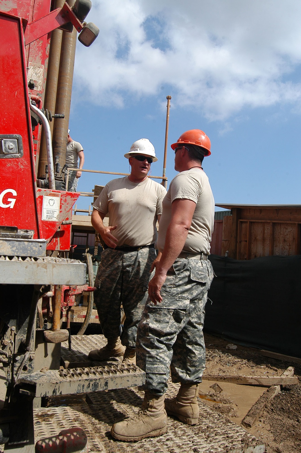 Well Drillers Train Sister Unit to Take Over Mission in HOA