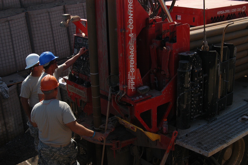 Well Drillers Train Sister Unit to Take Over Mission in HOA