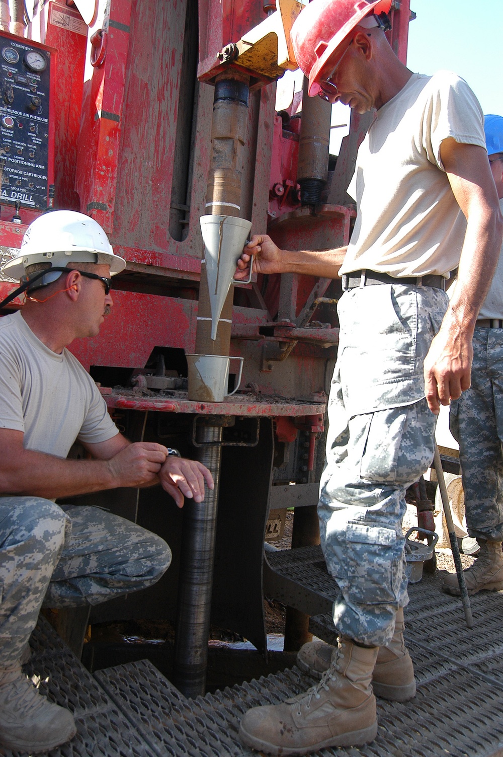 Well Drillers Train Sister Unit to Take Over Mission in HOA