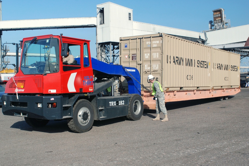 RG-31s arrive in Kuwait