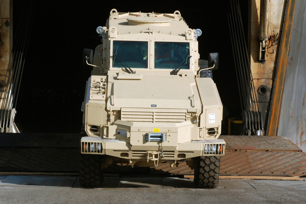 RG-31s arrive in Kuwait