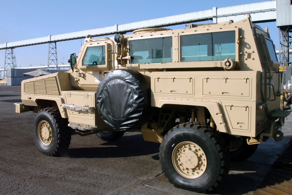 RG-31s arrive in Kuwait