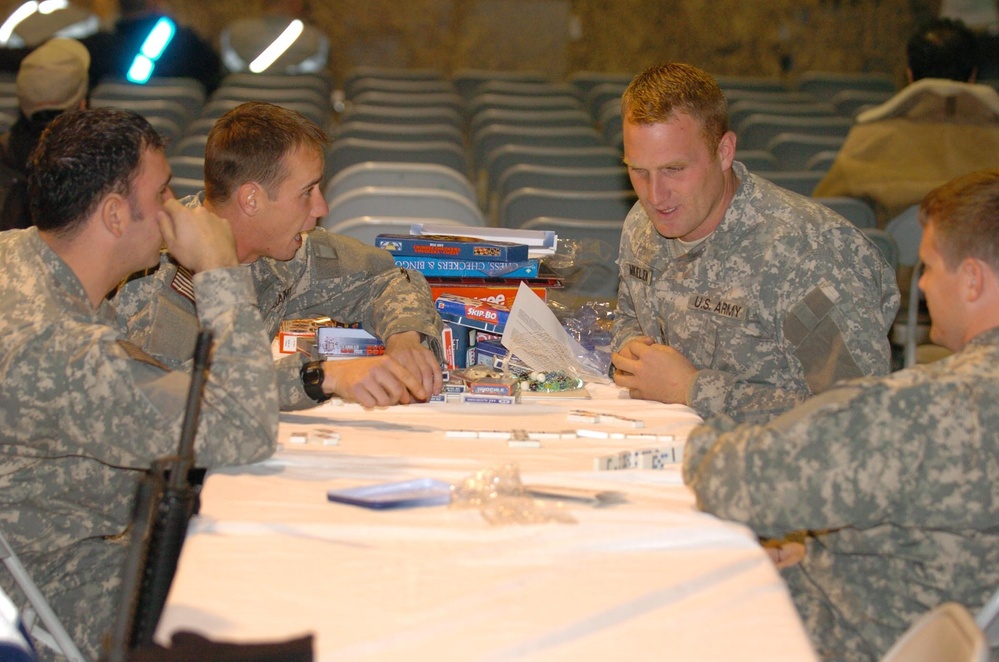 New Years Bagram style: Service members party like its 1999