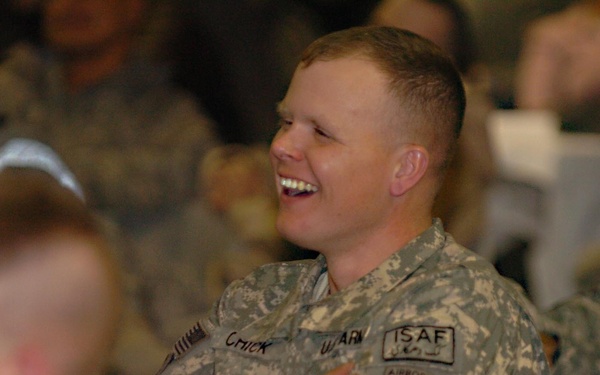 New Years Bagram style: Service members party like its 1999