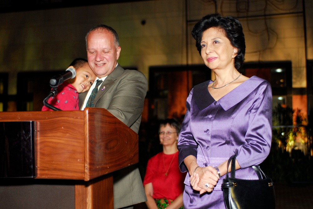Christmas Lighting Ceremony at U.S. Embassy Phnom Penh