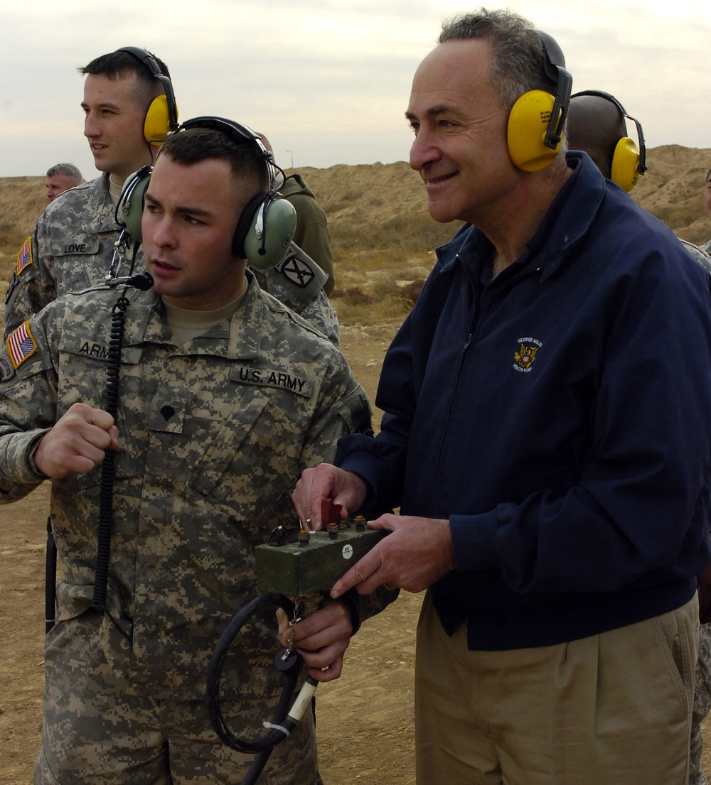 N.Y. senator visits FOB Warrior