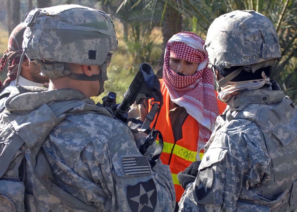 Clearing mission in old Baqubah