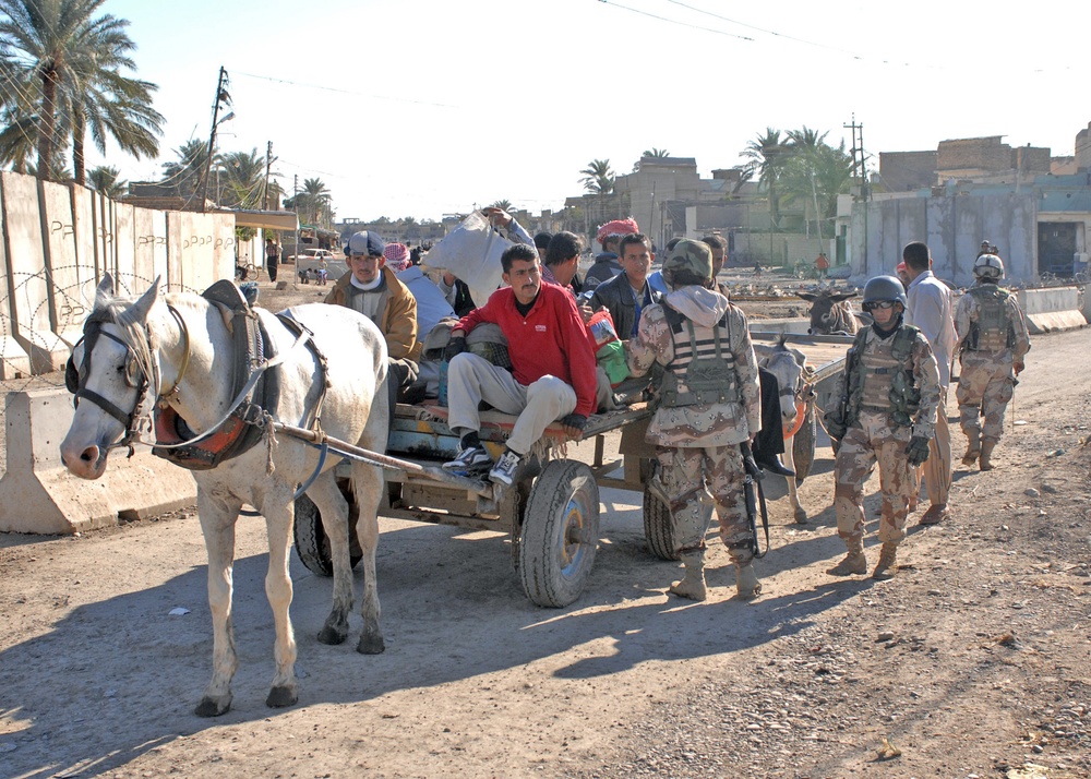 Clearing mission in old Baqubah