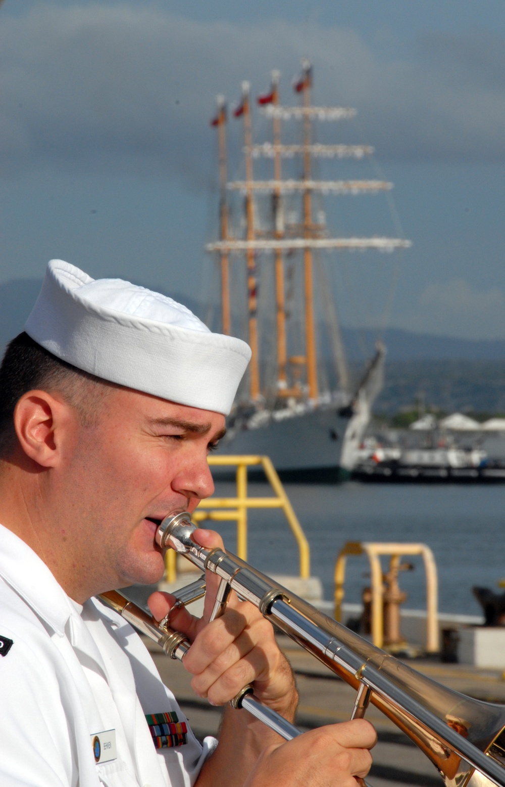 Esmeralda Visits Pearl Harbor