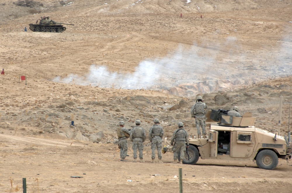 convoy through Sayad Abad