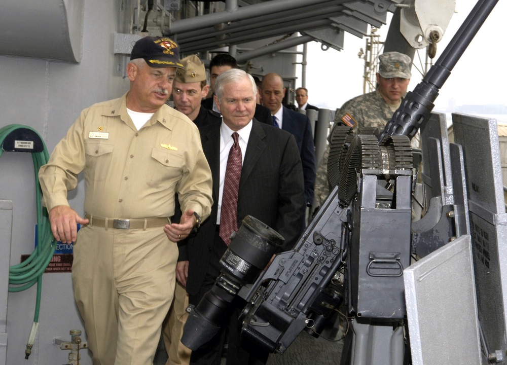 Defense Secretary Robert M. Gates Trip to Southwest Asia