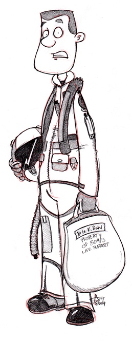 Air Force cartoonist continues strip, publishes book while deployed