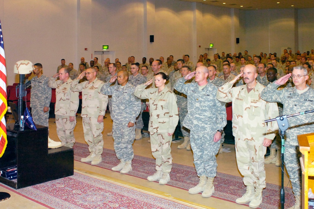 Memorial Service Held for U.S. Sailor in Kuwait