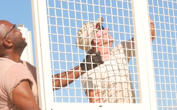 Expeditionary Legal Complex Phase One Nears Completion