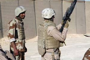 Iraqi Soldiers Train With U.S. Marines