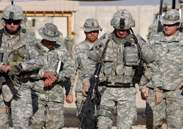 MNC-I Command Sgt. Maj. Visits 1-10th Mtn. Soldiers