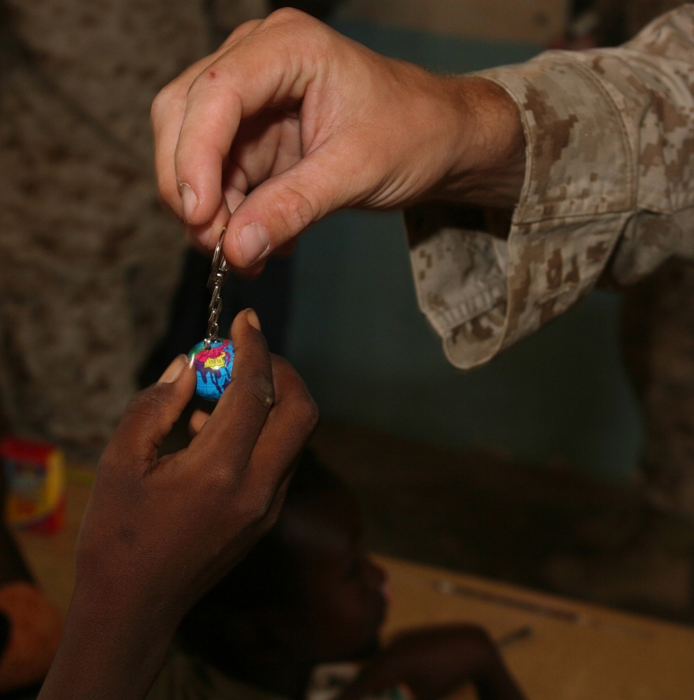 3rd LAAD Marines Win Hearts and Minds in Djibouti