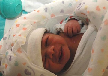 first baby born in 2008