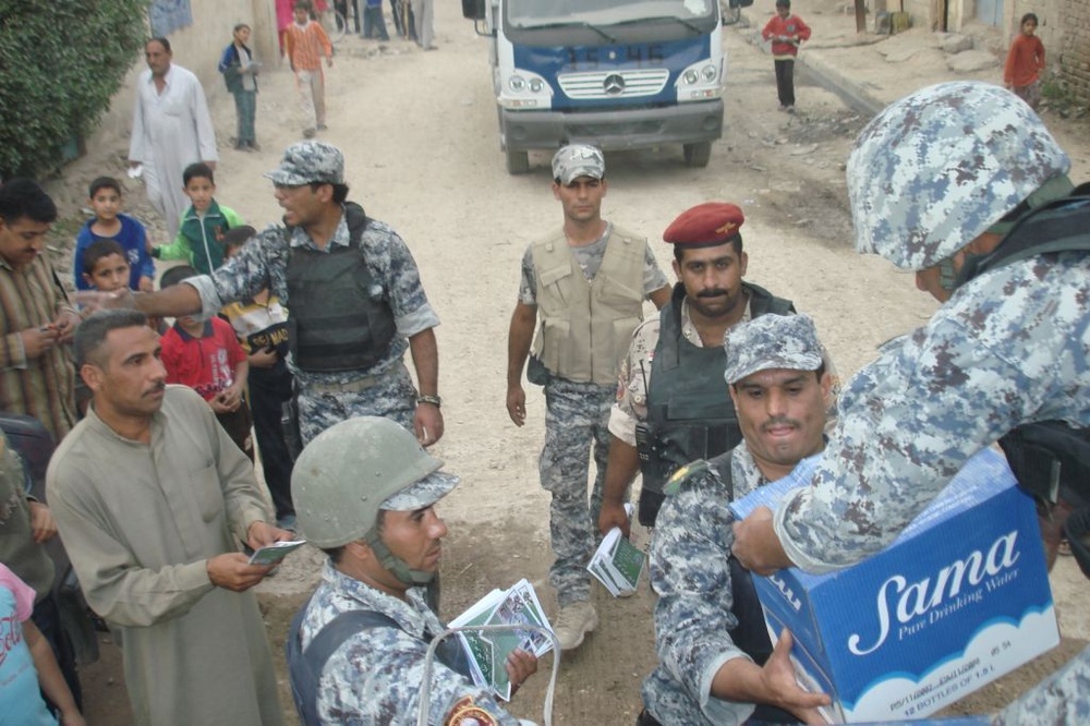 Coalition Medics Conduct Operation With Iraqi Police
