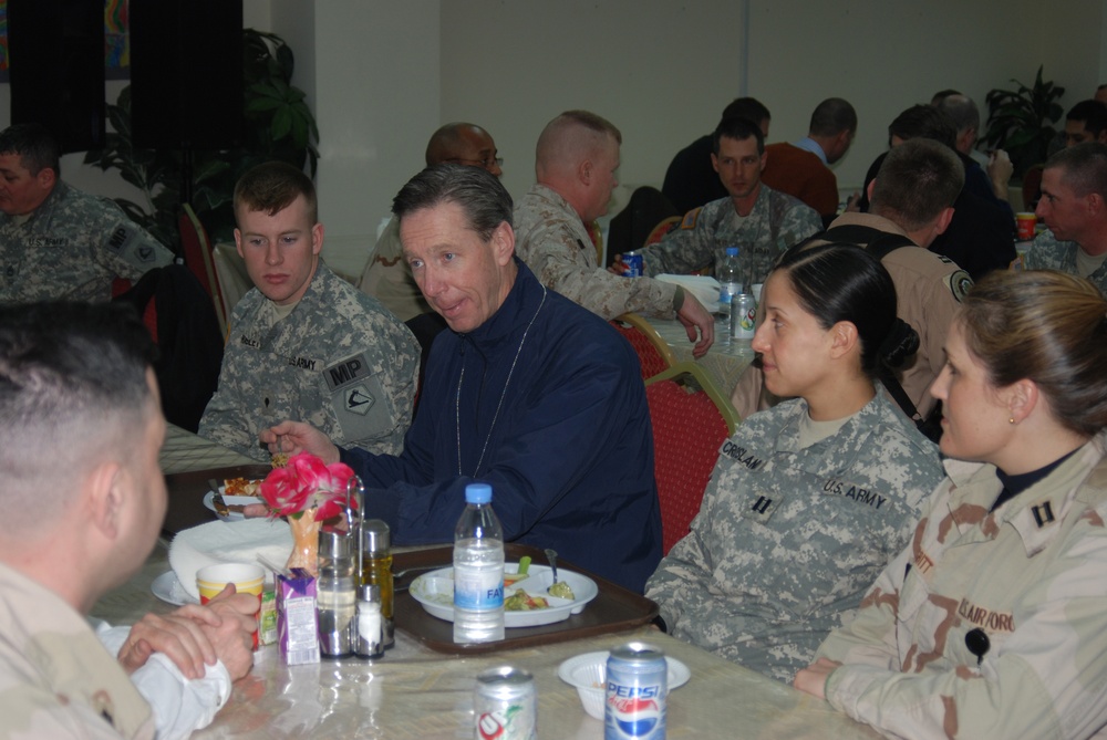 Representative Stephen F. Lynch visits Baghdad