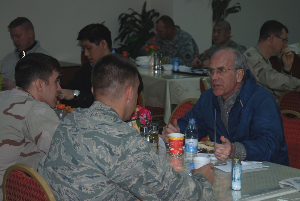 Representative Peter F. Welch visits Baghdad