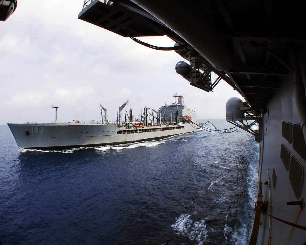 USNS Walter S. Deal Underway Replenishment