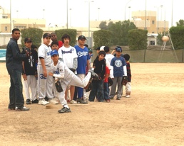 Sailor Breaks Borders With Baseball