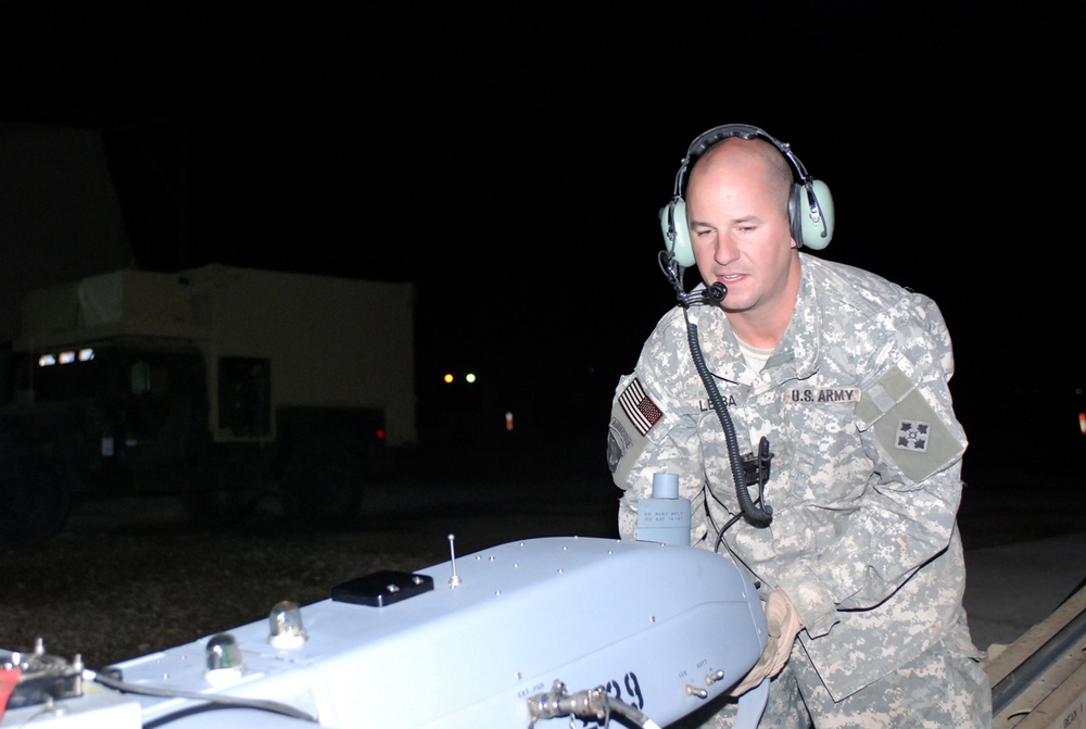 Unmanned Aerial Vehicles Show Battlefield to Soldiers