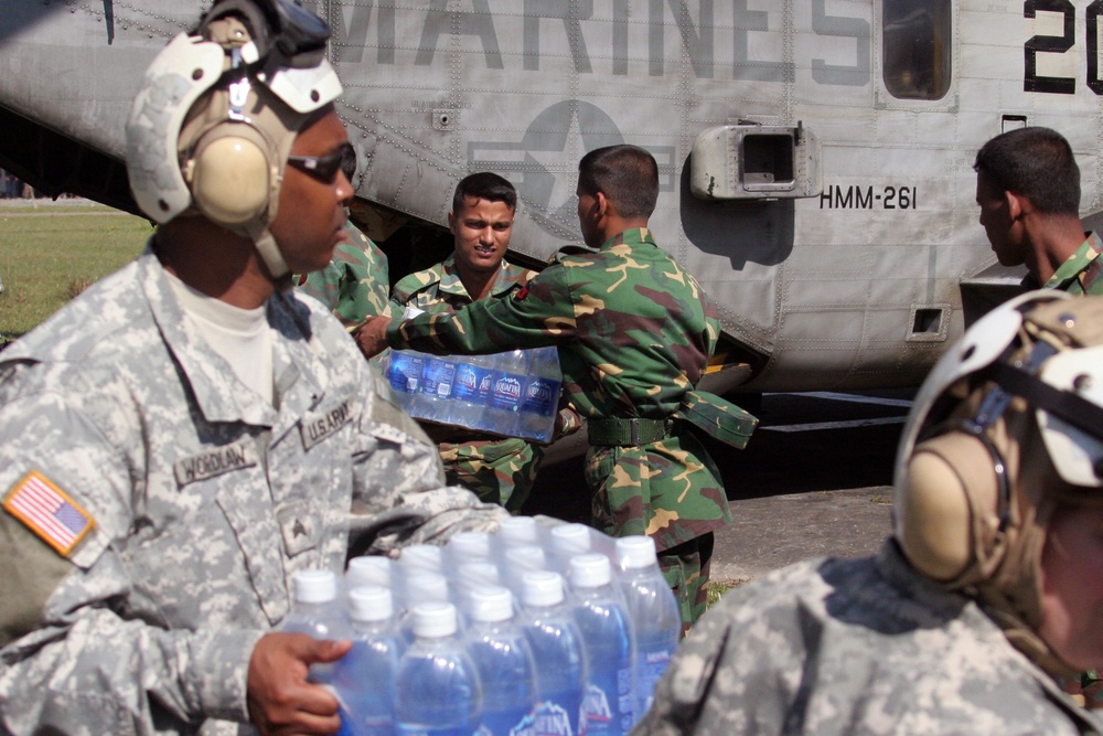 Tropical Cyclone Relief Operation, Bangladesh