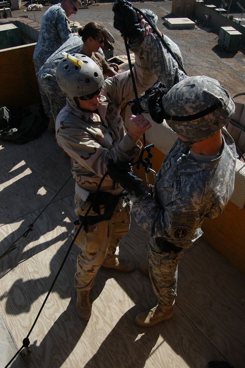 DVIDS - News - Soldiers learn to rappel to enhance capabilities