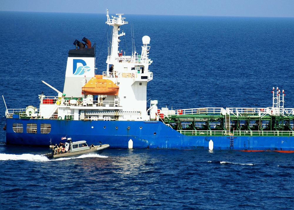 Merchant Vessel Golden Nori Released by Pirates off the Somali coast.