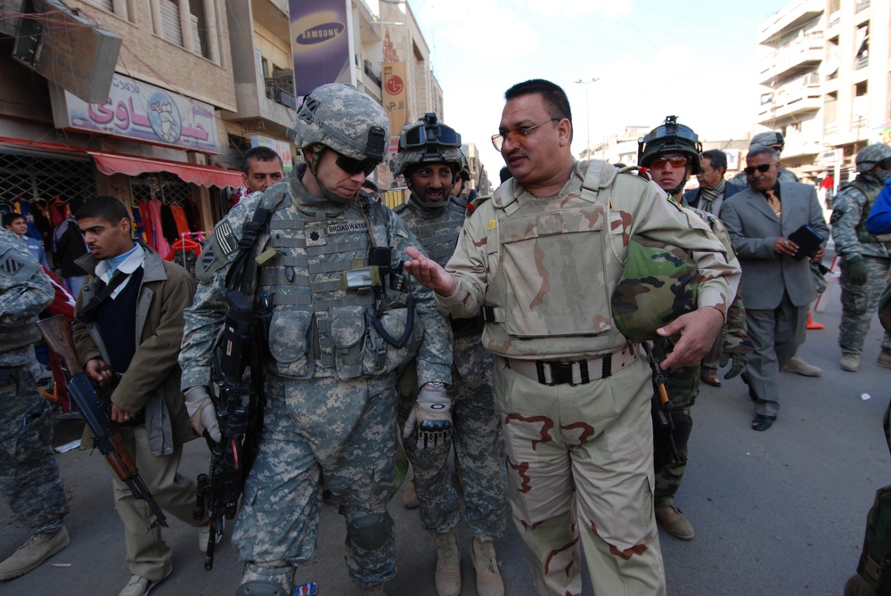 Iraqi Army and local security volunteers unite to keep Adhamiyah safe