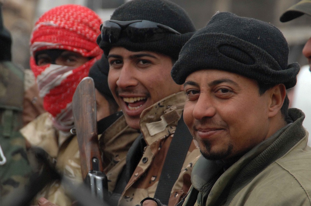 Iraqis stand up security forces in the northern DRV during Operation Raider