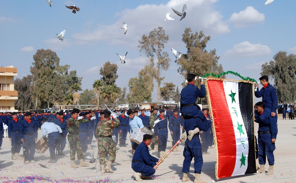 Kirkuk Police Academy Hosts Graduation, Emergency Services Recognition Day