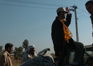 Soldiers' quick actions save Iraqi life