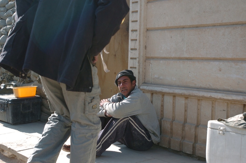 Soldiers' quick actions save Iraqi life