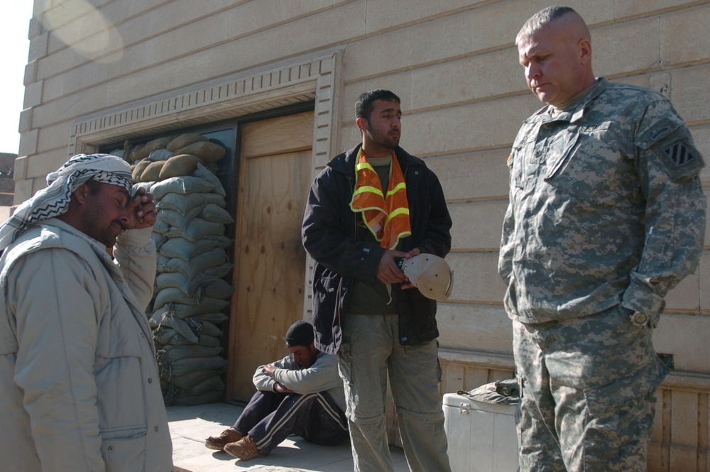 Soldiers' quick actions save Iraqi life