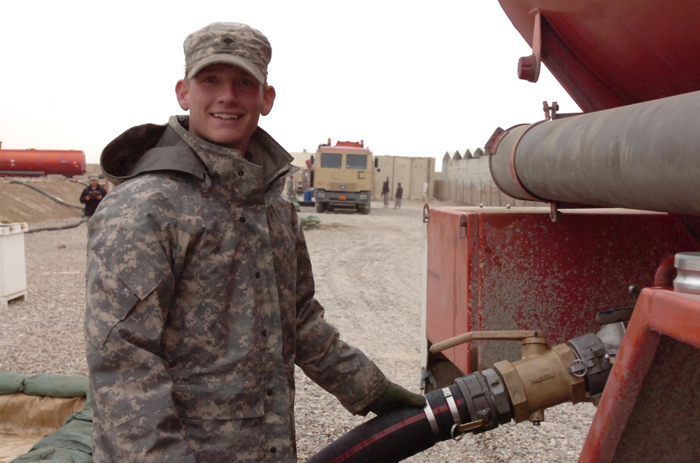 A Transformation Takes Place at the Bulk Fuel Farm at Victory Base Complex,