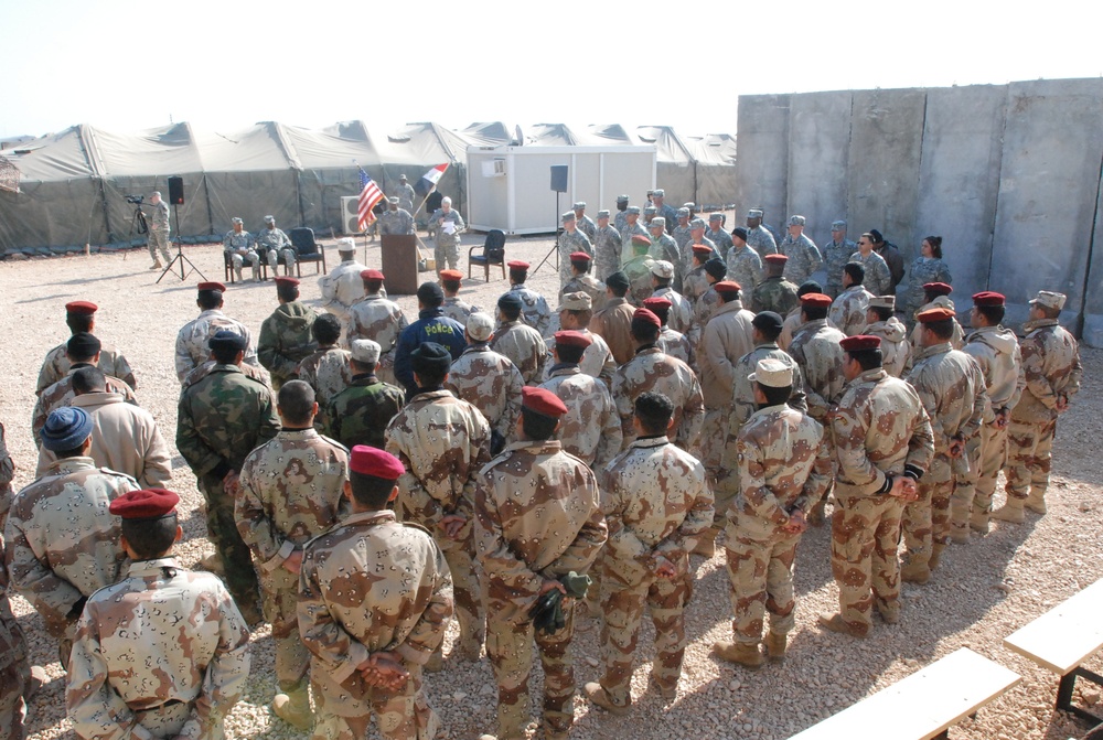 Iraqi Security Forces NCO Academy Opens